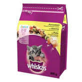 Trockenfutter für Katzen Whiskas Junior Huhn 800g